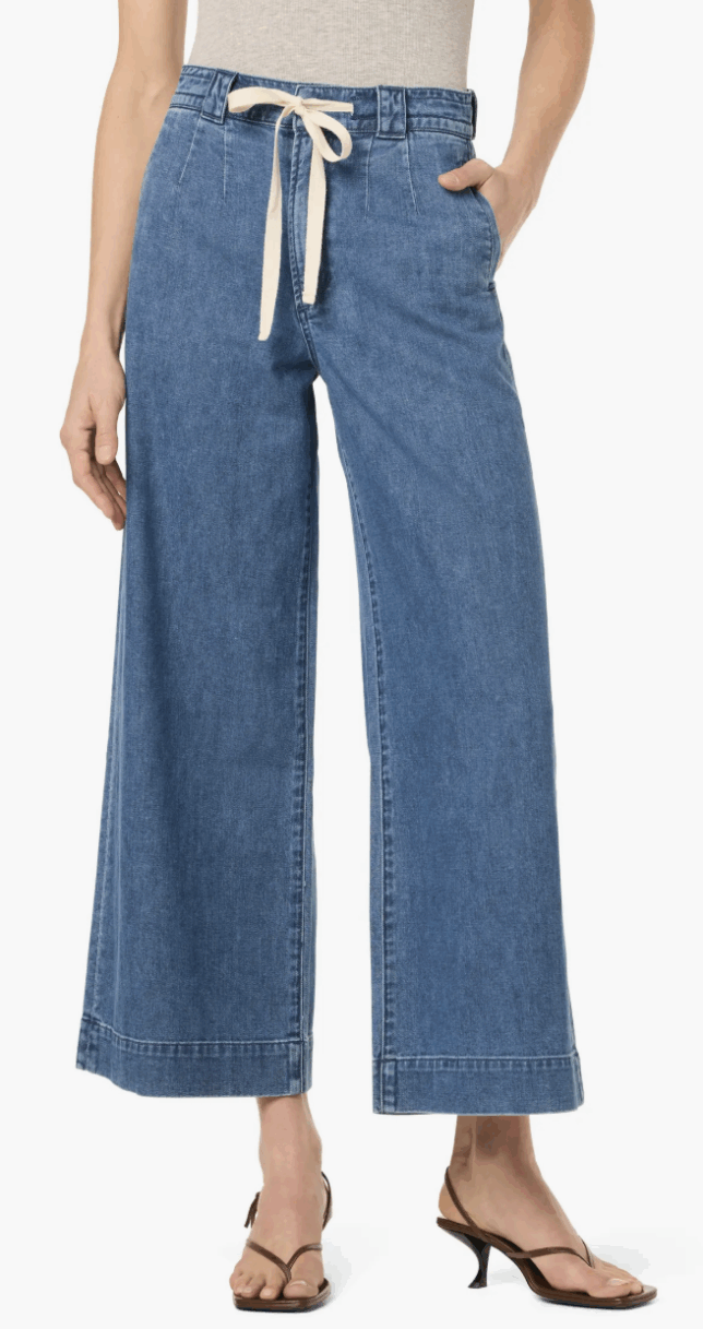 Great Drawstring Jeans tania stephens 50 is not old fashion blogger joes' crop